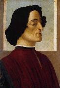 Portrait of Giuliano de Medici Botticelli